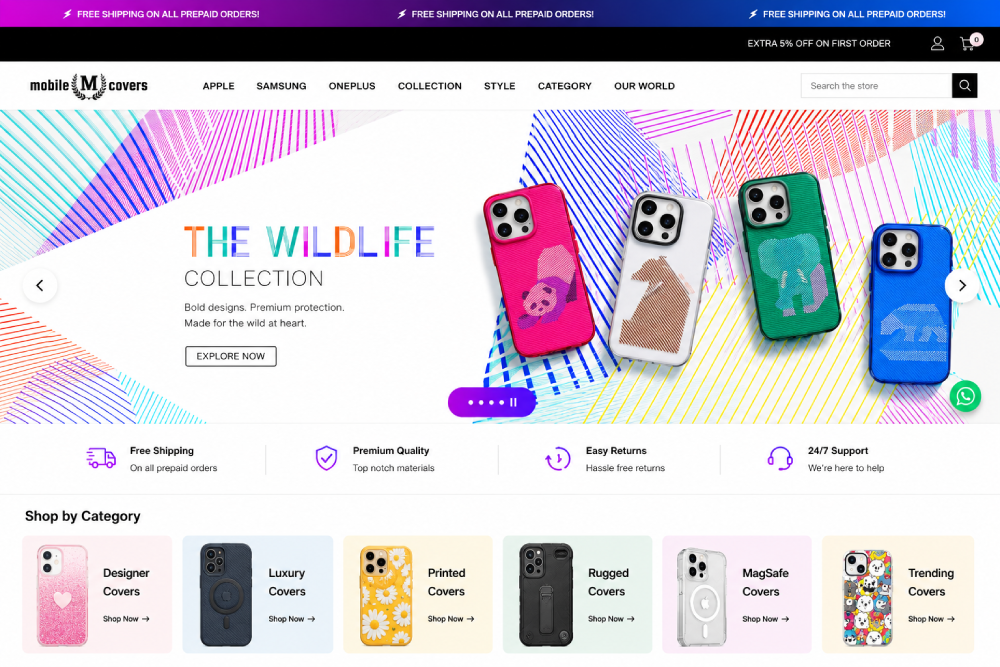 Shopify Website